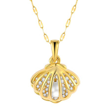 18K GOLD PLATED "SEASHELLS" NECKLACE