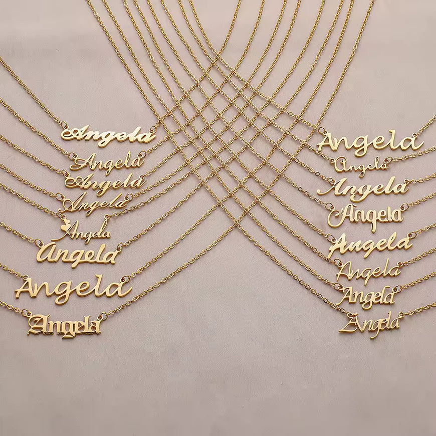 Name Necklace Personalised Jewelry