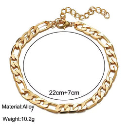 simple and fashion cz 18k gold plated iced out bling cuban link anklet