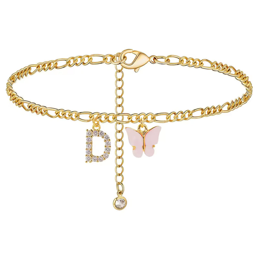  Irregular Chain Anklet Stainless Steel